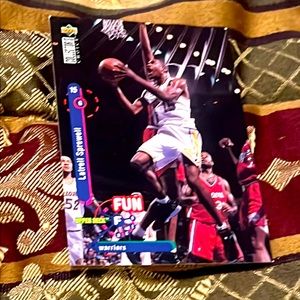 🏀VTG LATRELL SPREWELL BASKETBALL CARD 1995 COLLECTIBLE